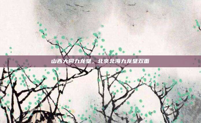 山西大同九龙壁，北京北海九龙壁双面