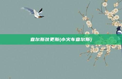 查尔斯狄更斯(小火车查尔斯)