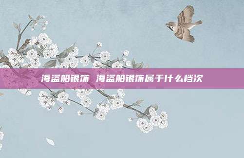 海盗船银饰 海盗船银饰属于什么档次
