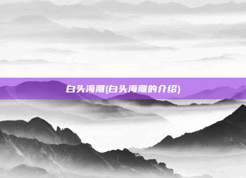 白头海雕(白头海雕的介绍)