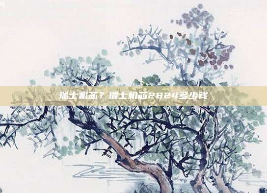 瑞士机芯?瑞士机芯2824多少钱