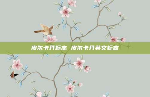 皮尔卡丹标志 皮尔卡丹英文标志