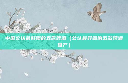 中国公认最好喝的五款啤酒（公认最好喝的五款啤酒国产）