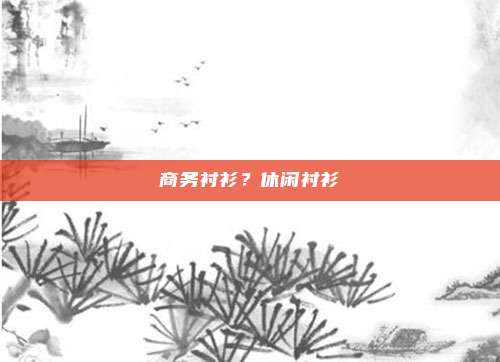 商务衬衫？休闲衬衫