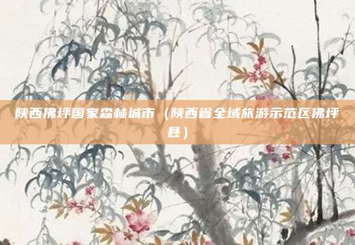 陕西佛坪国家森林城市（陕西省全域旅游示范区佛坪县）
