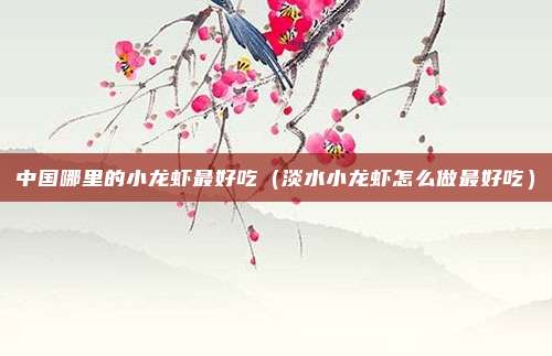 中国哪里的小龙虾最好吃（淡水小龙虾怎么做最好吃）