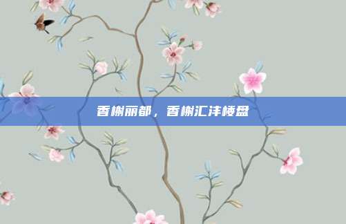 香榭丽都,香榭汇沣楼盘