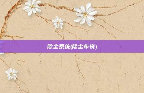 除尘系统(除尘布袋)