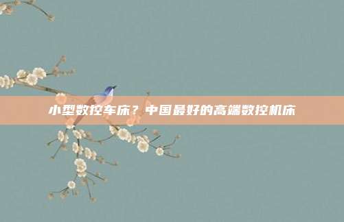小型数控车床?中国最好的高端数控机床