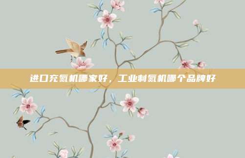 进口充氮机哪家好,工业制氮机哪个品牌好