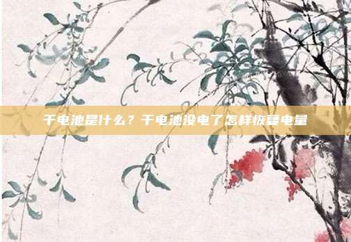 干电池是什么？干电池没电了怎样恢复电量