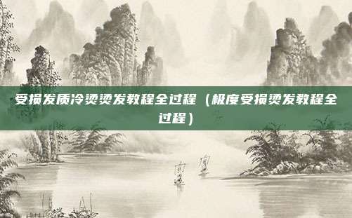 受损发质冷烫烫发教程全过程（极度受损烫发教程全过程）