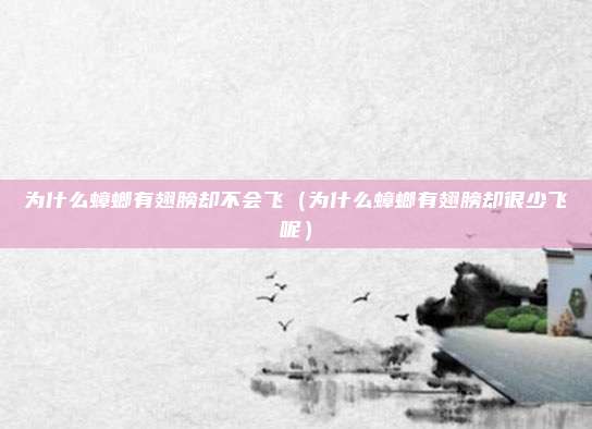 为什么蟑螂有翅膀却不会飞（为什么蟑螂有翅膀却很少飞呢）