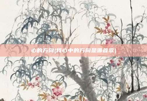 心的方向(我心中的方向是哪首歌)