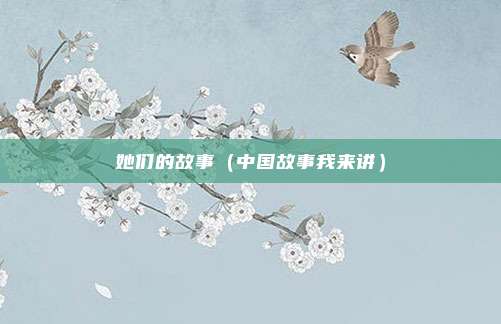 她们的故事（中国故事我来讲）