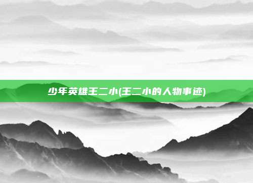 少年英雄王二小(王二小的人物事迹)