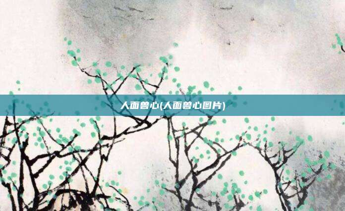 人面兽心(人面兽心图片)