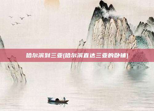 哈尔滨到三亚(哈尔滨直达三亚的卧铺)