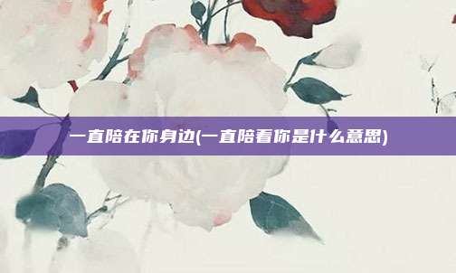 一直陪在你身边(一直陪着你是什么意思)