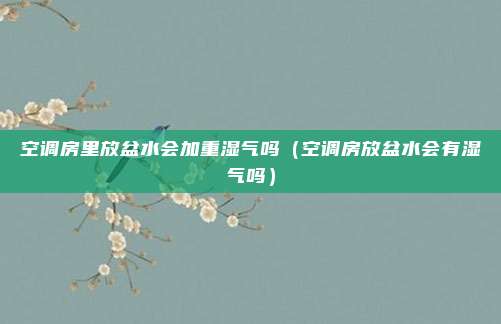 空调房里放盆水会加重湿气吗（空调房放盆水会有湿气吗）