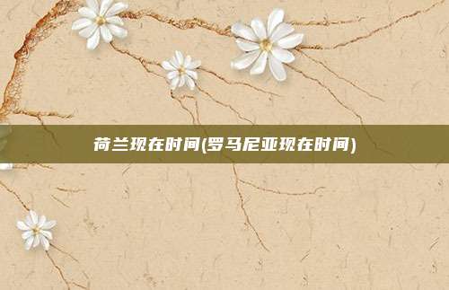 荷兰现在时间(罗马尼亚现在时间)