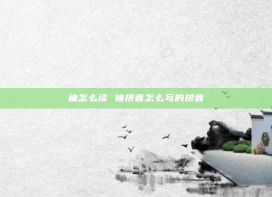 袖怎么读 袖拼音怎么写的拼音