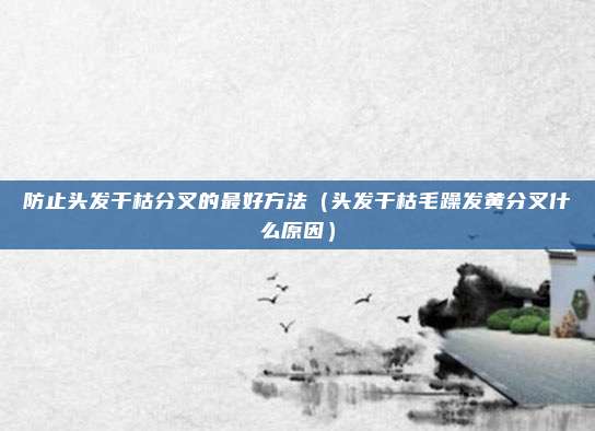 防止头发干枯分叉的最好方法(头发干枯毛躁发黄分叉什么原因)