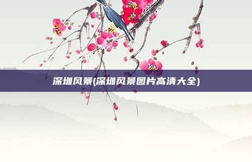 深圳风景(深圳风景图片高清大全)