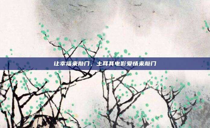 让幸福来敲门，土耳其电影爱情来敲门