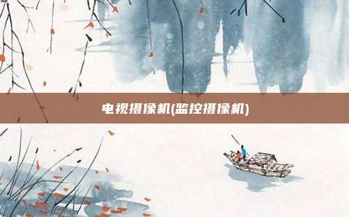 电视摄像机(监控摄像机)
