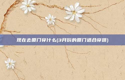 现在去厦门穿什么(3月份的厦门适合穿啥)