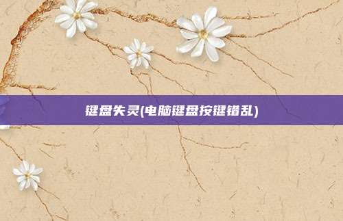 键盘失灵(电脑键盘按键错乱)