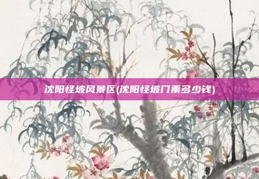 沈阳怪坡风景区(沈阳怪坡门票多少钱)