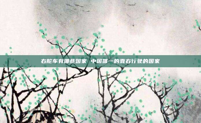 右舵车有哪些国家 中国唯一的靠右行驶的国家