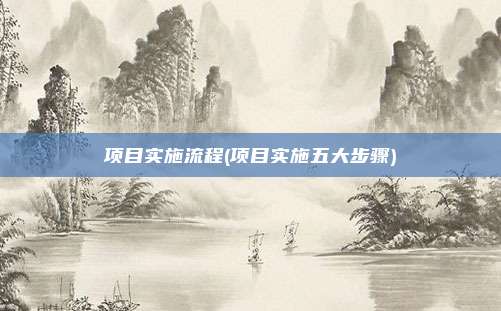 项目实施流程(项目实施五大步骤)