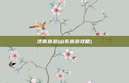 济南旅游(山东旅游攻略)