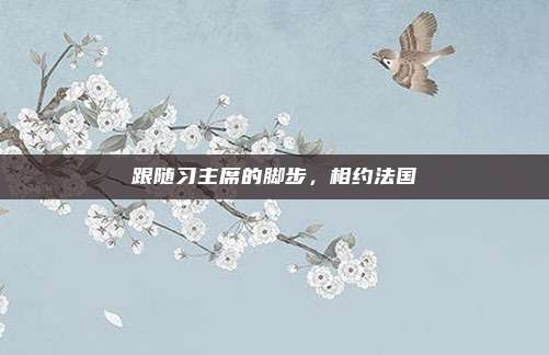 跟随习主席的脚步，相约法国