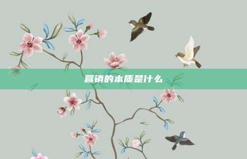 营销的本质是什么