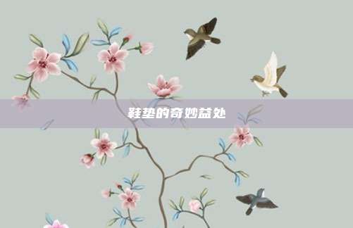 鞋垫的奇妙益处