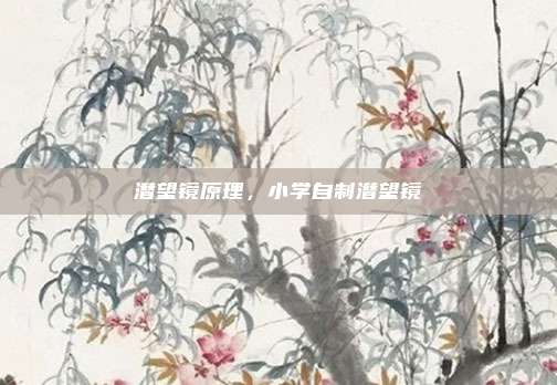潜望镜原理,小学自制潜望镜