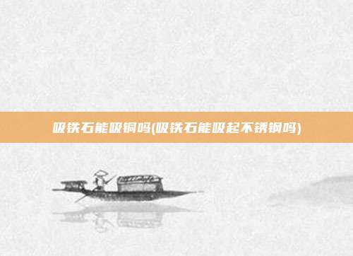 吸铁石能吸铜吗(吸铁石能吸起不锈钢吗)