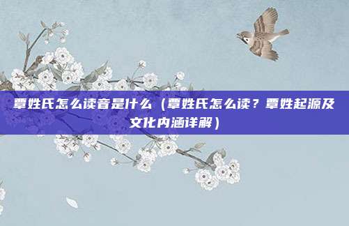 覃姓氏怎么读音是什么(覃姓氏怎么读?覃姓起源及文化内涵详解)
