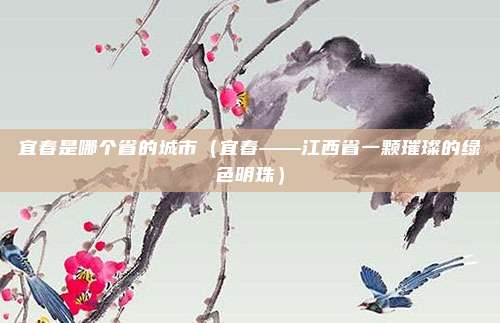 宜春是哪个省的城市（宜春——江西省一颗璀璨的绿色明珠）