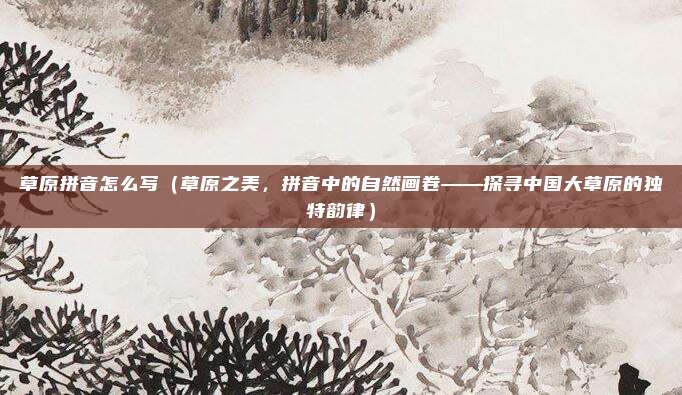 草原拼音怎么写(草原之美,拼音中的自然画卷——探寻中国大草原的独特韵律)