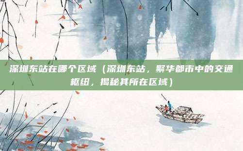 深圳东站在哪个区域(深圳东站,繁华都市中的交通枢纽,揭秘其所在区域)