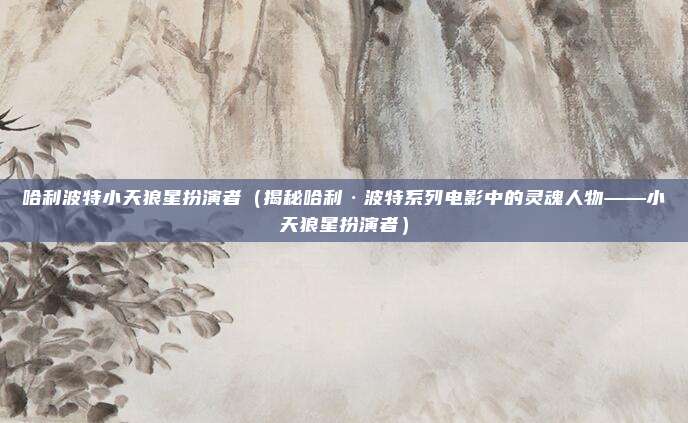 哈利波特小天狼星扮演者(揭秘哈利·波特系列电影中的灵魂人物——小天狼星扮演者)