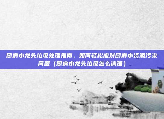 厨房水龙头垃圾处理指南,如何轻松应对厨房水资源污染问题(厨房水龙头垃圾怎么清理)
