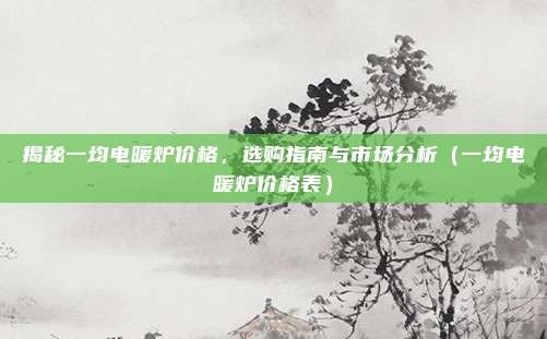 揭秘一均电暖炉价格，选购指南与市场分析（一均电暖炉价格表）