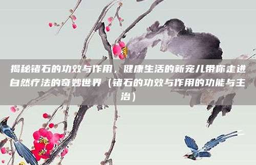 揭秘锗石的功效与作用,健康生活的新宠儿带你走进自然疗法的奇妙世界(锗石的功效与作用的功能与主治)
