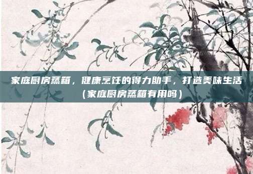 家庭厨房蒸箱，健康烹饪的得力助手，打造美味生活（家庭厨房蒸箱有用吗）